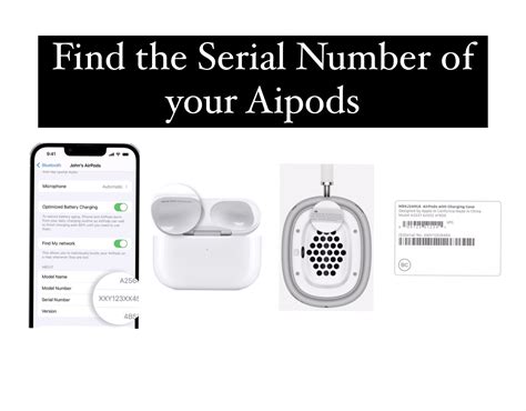 locate airpods with serial number.